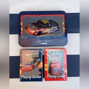 Jeff Gordon #24 Playing Cards in Souvenir Tin